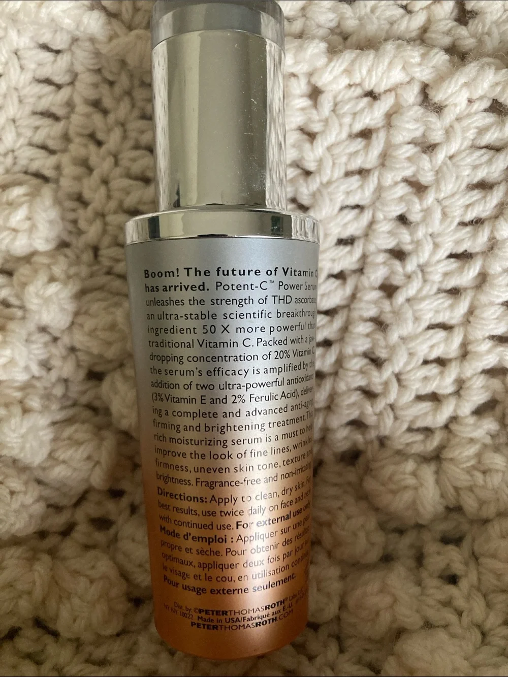 Peter Thomas Roth Potent-C Power Serum 50x more powerful than traditional vit C
